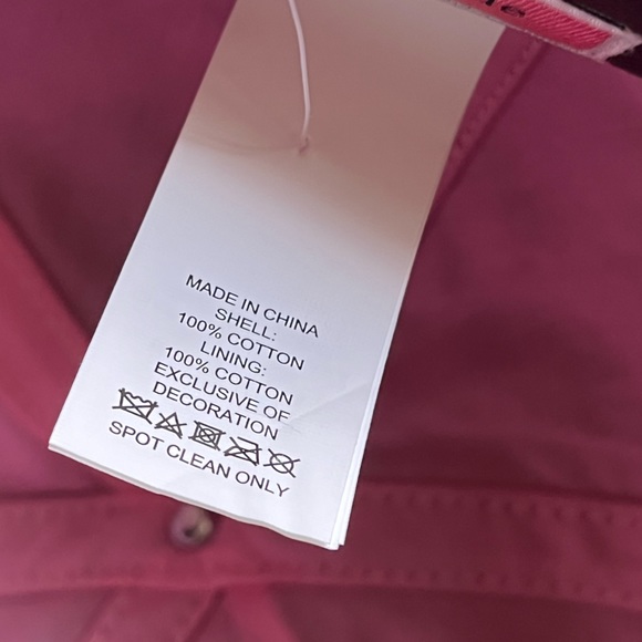 Kate spade burgundy baseball cap with elastic back nwt retail $68 - Picture 4 of 7